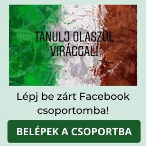 Tanulj olaszul Viraggal Facebook csoport